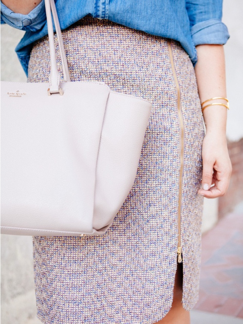 J.Crew Soft Blush Tote Bag - Women